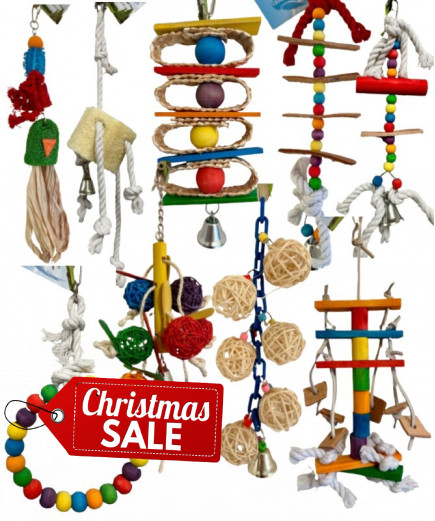 9 x Parrot Toy Pack - Budgies, Conures, Cockatiels, Caiques, Quaker etc - RRP £94.91 - Pack 1 9 x Parrot Toy Pack - Budgies, Conures, Cockatiels, Caiques, Quaker etc - RRP £94.91 - Pack 1